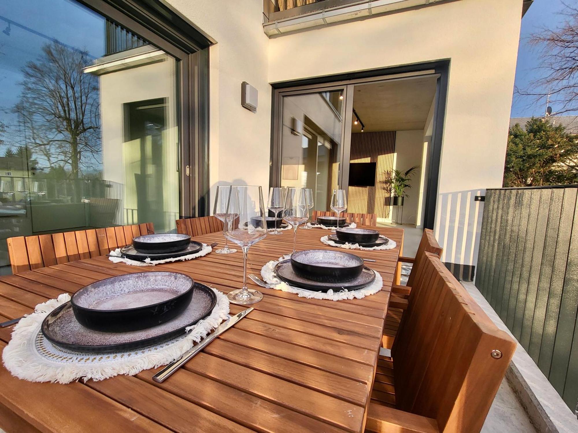 Sioux: Stilvolles Designapartment Am Bodensee Bodolz Εξωτερικό φωτογραφία